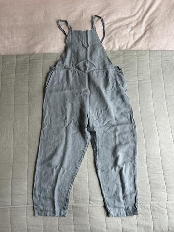 Pale Blue Sack Overalls