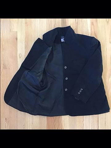 Vintage 80s/90s  LL Bean Black Wool Blazer/Jacket