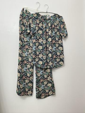 100% silk pants with optional matching top