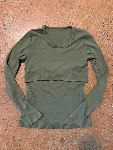Breastfeeding/Nursing Wool Top