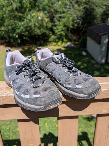 Women's gray Nevados hiking sneakers size 9