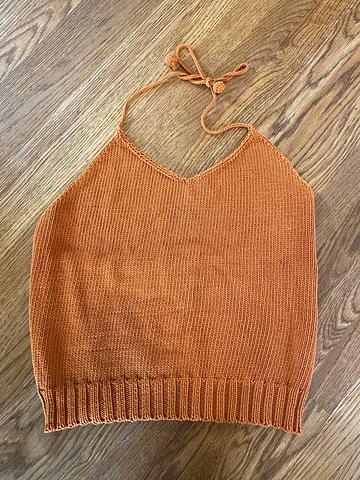 M+P Cotton Halter Top