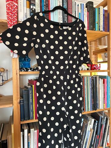 Corey Lynn Carter Polka Dot jumpsuit  - generous fit