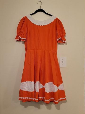 Vintage square dance dress