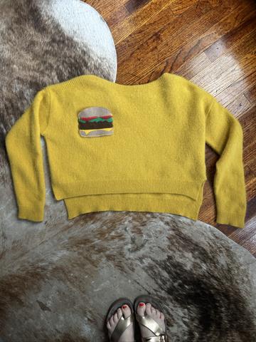 Burger sweater