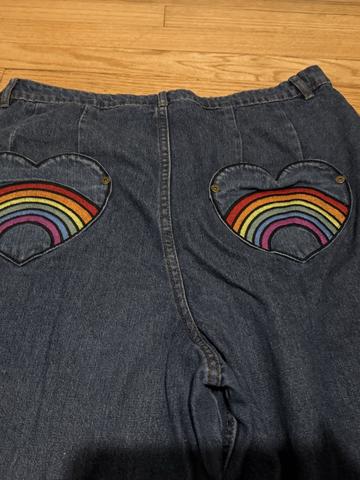 heart jeans