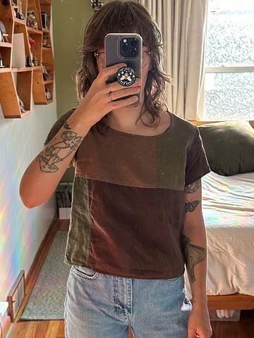 Colorblock top