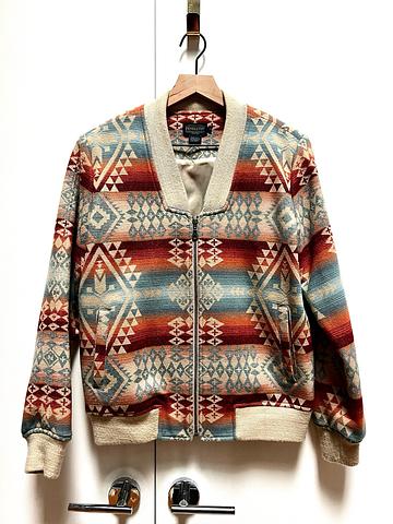 Pendleton wool bomber jacket