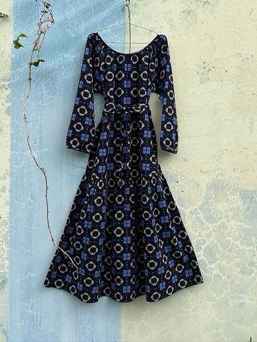 Ace&Jig Lorry Dress in Quest / Denim Quest
