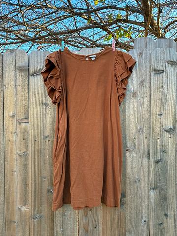 A New Day linen rayon mini dress