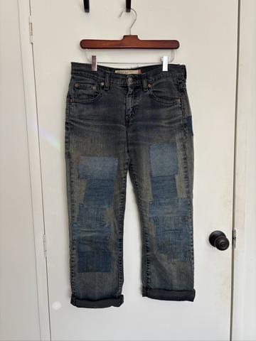Nouveau patchwork jeans