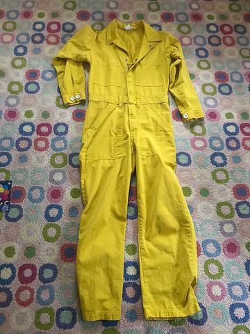 Yellow jumpsuit