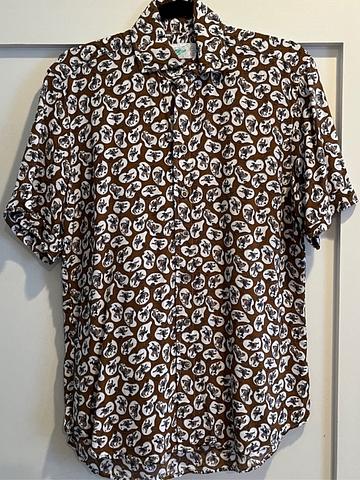 Seaplane Short Sleeve Button Up Unisex Shirt