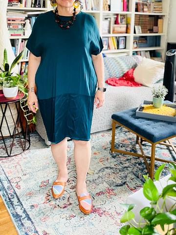 Avenir Double Luxe Crepe Dress