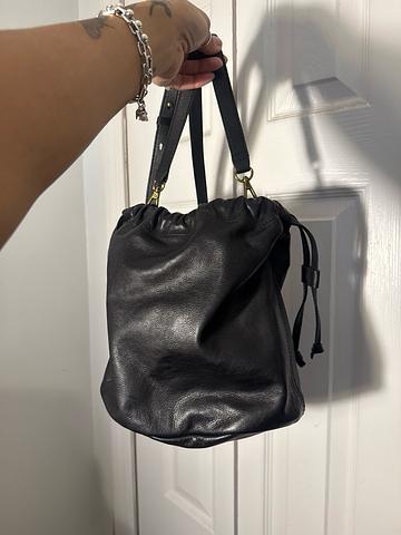 Madewell Piazza Leather Bucket Bag