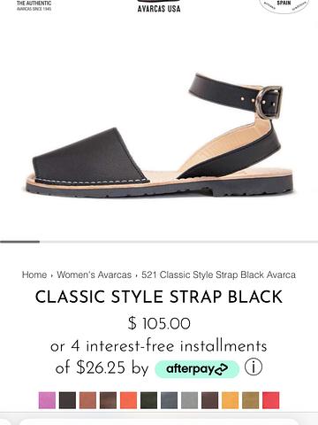Avarcas sandals classic strap