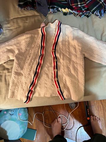 Vintage tennis sweater