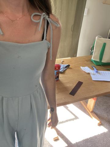 Self-drafted jumpsuit