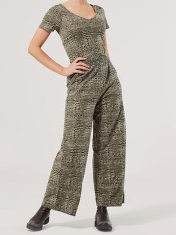 Fit and flare jumpsuit