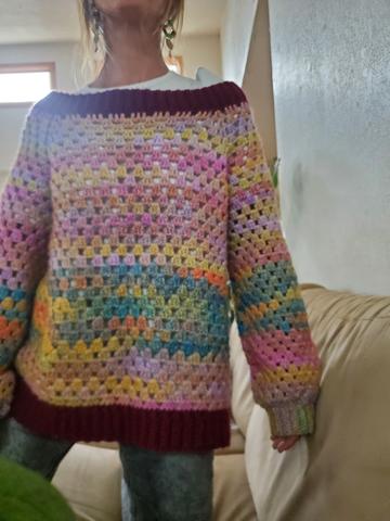 Rainbow Sweater