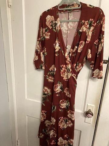 Erica wrap dress