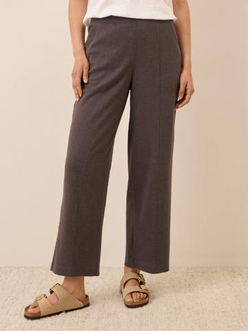 Organic Airplane Pintuck Wide Leg Pant
