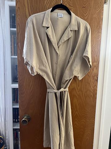 Sevinc raw silk dress/ tunic