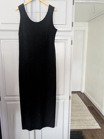 Vintage Stretch Velvet tank dress