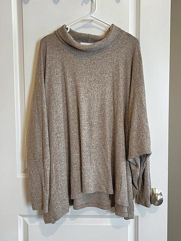 Ribbed Dolman Sweater