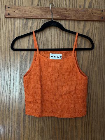 Tangerine tank top