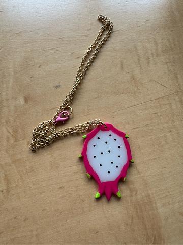 Dragonfruit necklace