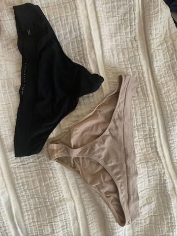 Merino wool thongs
