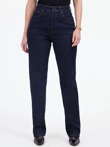 90s curvy, straight leg jeans
