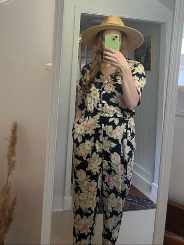 Floral jumpsuit