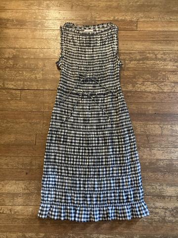 Rosella Noir Greta Gingham dress