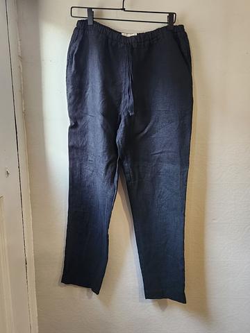 Athens Drawstring Linen Pants