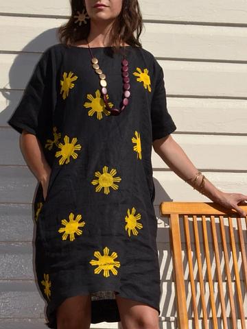 Organic Handkerchief linen dress