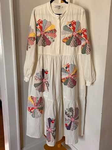 Quilted Patchwork Dress
