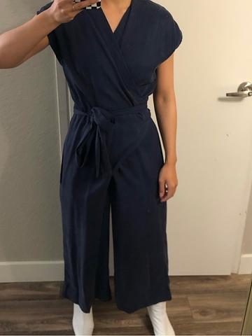wrap jumpsuit