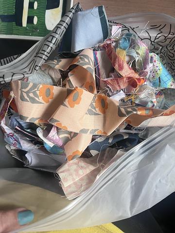 Fabric scraps