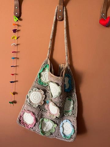 Crocheted bag