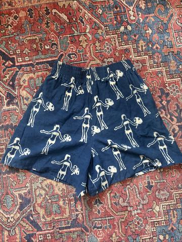 High waist beach shorts