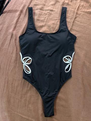 Floral Cutout Swimsuit