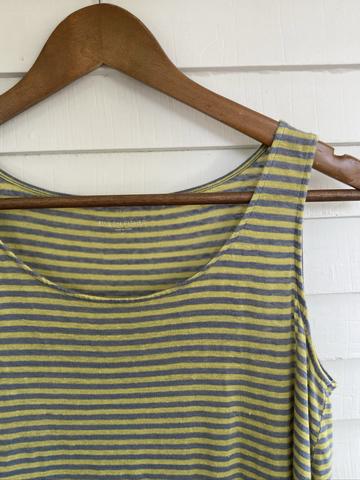 Striped linen dress