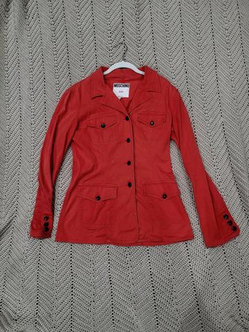 Moschino red jacket vintage 90s