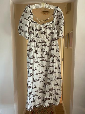 cotton western dress