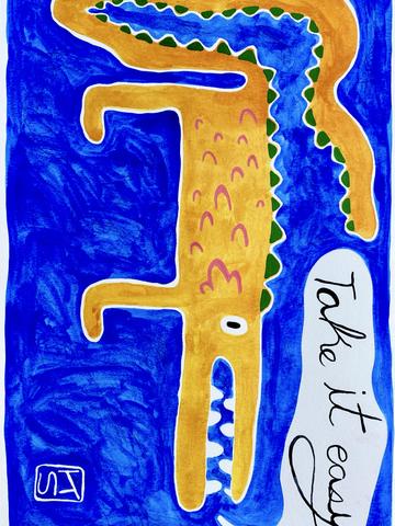 Take it easy 11x17 misprint