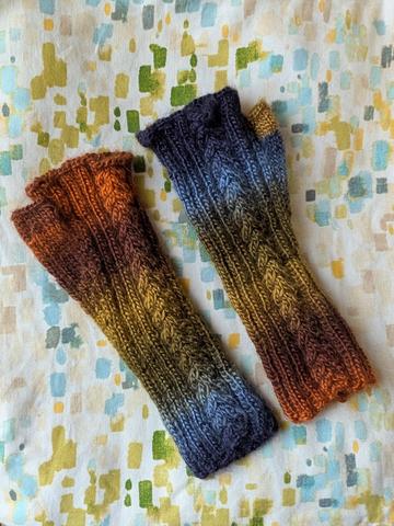 Handknit Fingerless Gloves