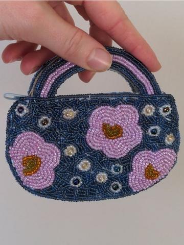 2000s Beaded Coin Purse