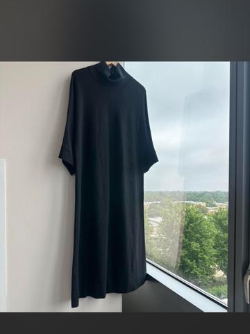 mock neck sweater dress